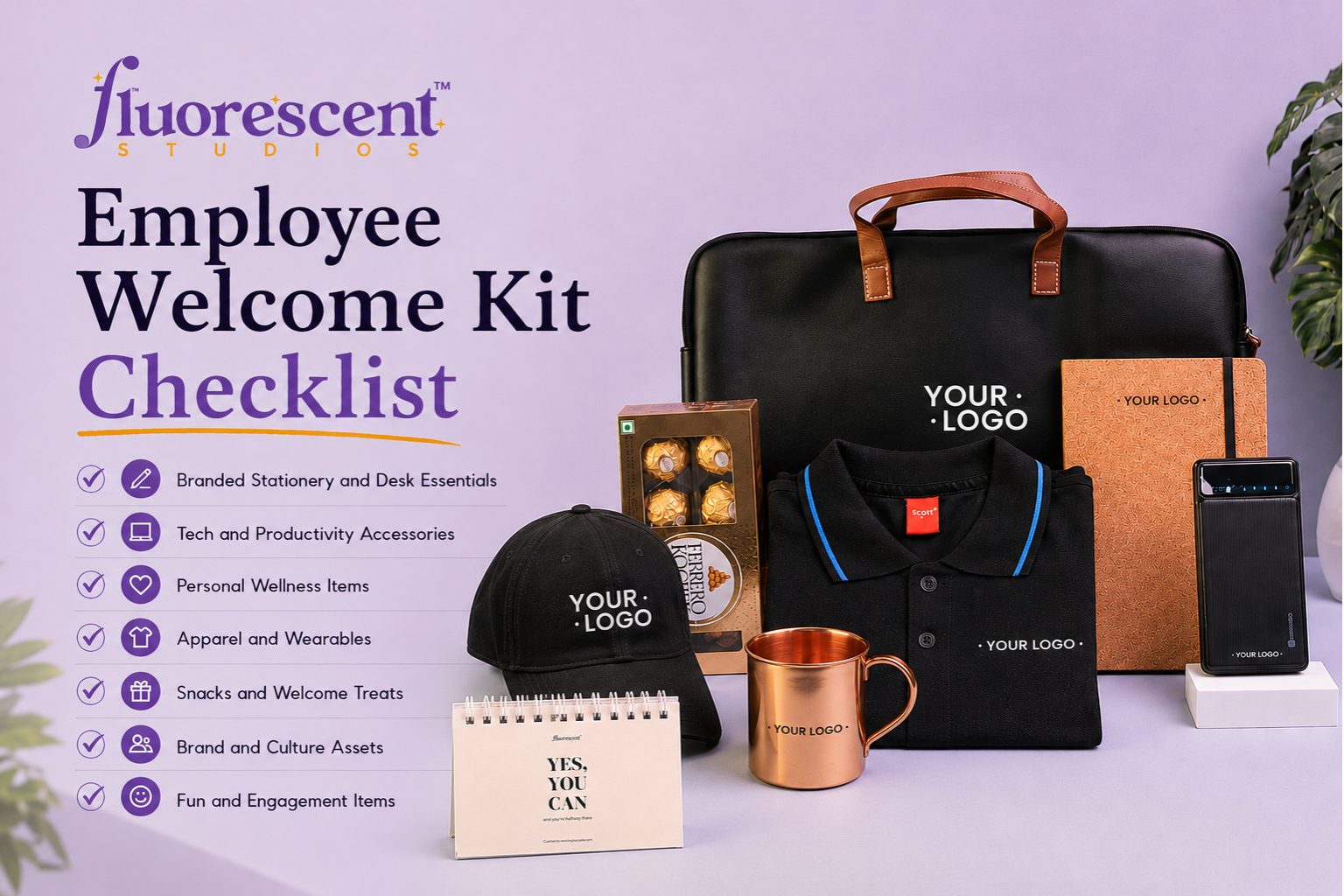 Employee Welcome Kit Checklist 2026 – Fluorescent Studios