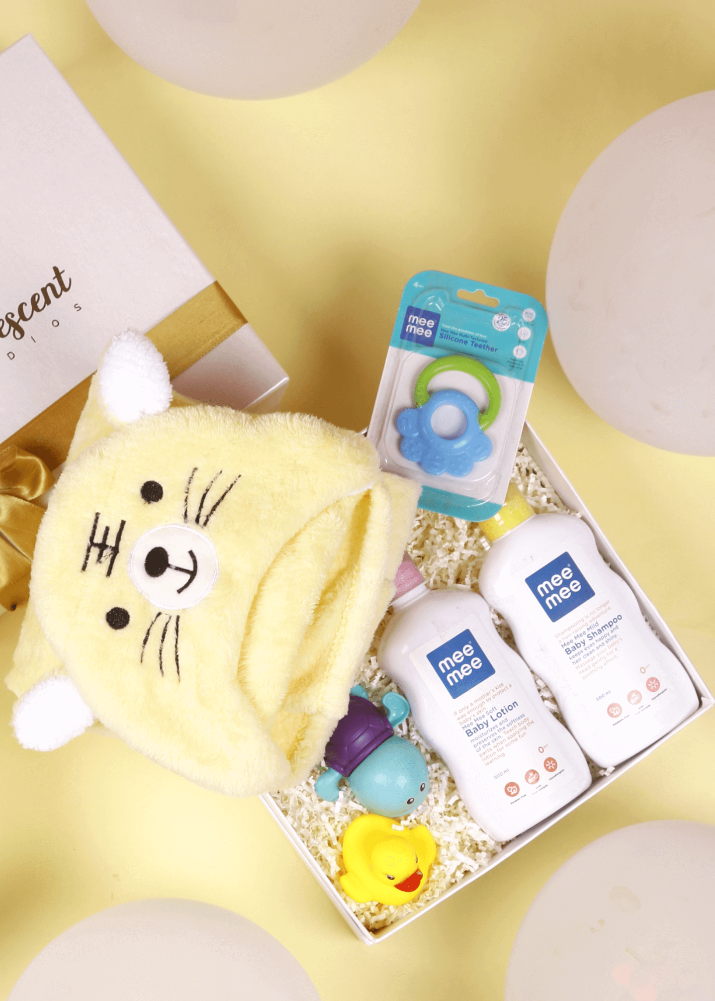 Baby Bath Ready Gift Hampers for Newborn Babies Fluorescent Studio